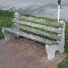 Woodards Precast Park Bench